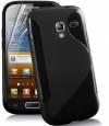 Samsung Galaxy Ace 2 I8160 Silicon TPU Case S-Line Black